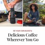 Portable Coffee Maker Aeropress Go Black 3 Cups