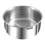 Batterie de Cuisine Tefal L897SA74 Noir Rouge Acier 10 Pièces