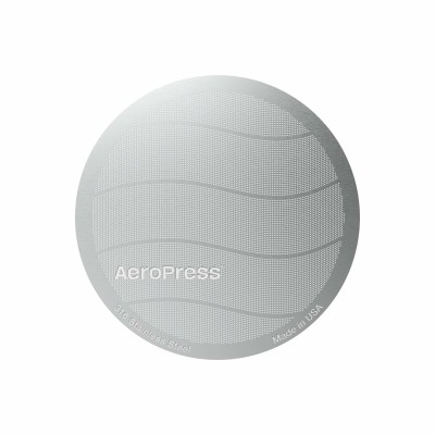 Coffee Maker Filter Aeropress 085276081885 Grey Stainless steel 1 Piece