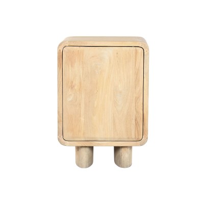 Table de Nuit Home ESPRIT Marron 45 x 40 x 65 cm