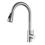 Mitigeur Fontastock Gris Acier inoxydable Céramique Forme en C