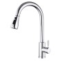 Mitigeur Fontastock Chrome Acier inoxydable Céramique Forme en C