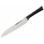 Couteau Santoku Tefal K23206 18 cm Noir Moyen Acier inoxydable