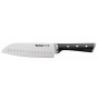 Couteau Santoku Tefal K23206 18 cm Noir Moyen Acier inoxydable