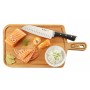 Couteau Santoku Tefal K23206 18 cm Noir Moyen Acier inoxydable