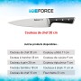 Couteau de cuisine Tefal K23207 Noir 7" Acier inoxydable 20 cm
