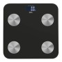 Digital Bathroom Scales JATA HBAS1155 Black Glass Tempered Glass 180 kg