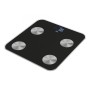 Balance Numérique de Salle de Bain JATA HBAS1155 Noir verre Verre trempé 180 kg
