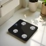 Balance Numérique de Salle de Bain JATA HBAS1155 Noir verre Verre trempé 180 kg
