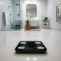 Balance Numérique de Salle de Bain JATA HBAS1155 Noir verre Verre trempé 180 kg