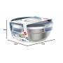 Boîte à lunch Tefal N11503 Bleu Acier inoxydable Rectangulaire 500 ml