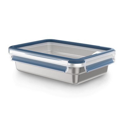 Boîte à lunch Tefal N11505 Argenté Acier inoxydable Rectangulaire 1,2 L