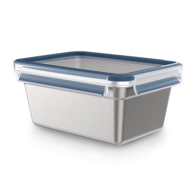 Boîte à lunch Tefal N11506 Argenté Acier inoxydable Rectangulaire 2 L