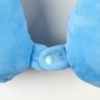 Coussin de voyage Stitch Bleu 33 x 38 x 7 cm