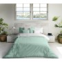 Housse de Couette Naturals FUNDA NORDICA BICOLOR REVERSIBLE Blanc Vert 200 x 200 cm Réversible