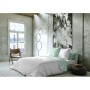 Nordic cover Naturals FUNDA NORDICA BICOLOR REVERSIBLE White Green 200 x 200 cm Reversible