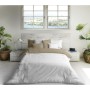 Housse de Couette Naturals FUNDA NORDICA BICOLOR REVERSIBLE Blanc Beige 140 x 200 cm Réversible