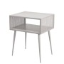 Table d'appoint Gift Decor 24303-GREY Gris 46,5 x 36,2 x 55,5 cm