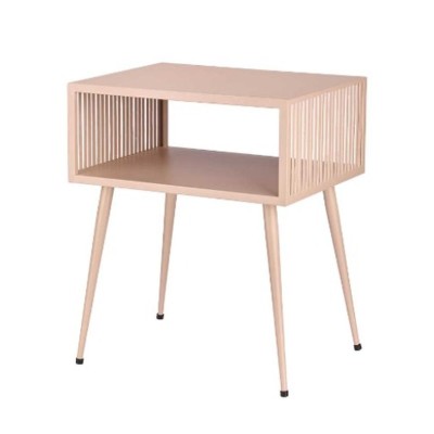 Table d'appoint Gift Decor 24303-6030 Rose 46,5 x 36,2 x 35,5 cm
