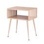 Table d'appoint Gift Decor 24303-6030 Rose 46,5 x 36,2 x 35,5 cm