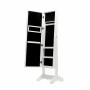 Armoire à Bijoux sur Pied avec Miroir et LED InnovaGoods Blanc Plastique (Reconditionné A)