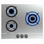 Plaque au gaz Cecotec Bolero Squad G 3200S Inox 6250 W 58 x 50 cm