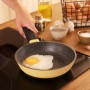 Set of pans Cecotec Polka Experience 18-22-26 Bucket Set Vulcano Yellow Aluminium Ø 18 cm Ø 22 cm Ø 26 cm