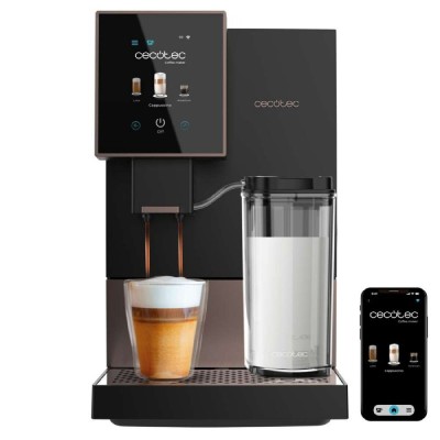 Cafetière superautomatique Cecotec Cremmaet Compactccino Connected 1350 W Noir 19 bar 1,2 L