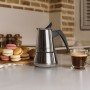 Cafetière Italienne Cecotec Piccolina 200 2 Tasses 100 ml Acier Acier inoxydable
