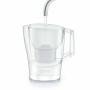 Carafe Filtrante Brita ALUNA BLANCA Blanc Transparent Plastique 2,4 L