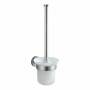 Porte-brosse Wenko 10 X 35 X 14 CM Blanc Acier inoxydable Moderne Chrome
