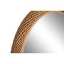 Wall mirror Home ESPRIT Light brown Natural Urban 72 x 7 x 72 cm
