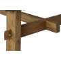 Dining Table Home ESPRIT Brown Natural Wood Pine 220 x 100 x 76 cm
