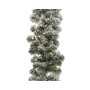 Wreath of LED Lights Lumineo Imperial Snowfall Soft green 6,1 m 30 cm