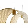 Ceiling Light DKD Home Decor Light brown Wood Bamboo 50 W 220 V 80 x 30 x 30 cm