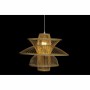 Ceiling Light DKD Home Decor Bamboo (50 x 50 x 37 cm)
