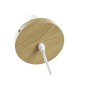 Ceiling Light DKD Home Decor White Natural Bamboo 50 W 100 x 100 x 32 cm
