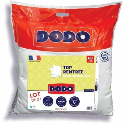Jeu de 2 coussins DODO Blanc 60 x 60 cm