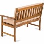 Banc Fieldmann FDZN 4013-T Marron Bois d'acacia 122 x 57 x 85 cm