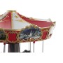 Décorations de Noël DKD Home Decor Lumière LED Mouvement Musical Multicouleur PVC Résine 30 x 30 x 30 cm
