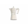 Italian Coffee Pot Bialetti MOKA EXCLUSIVE Cream Aluminium 6 Cups