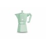 Cafetière Italienne Bialetti MOKA EXCLUSIVE Vert Aluminium 6 Tasses (6 Unités)