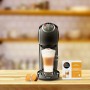 Cafetière à capsules DeLonghi Genio S Plus Noir