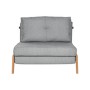 Sofa Home ESPRIT Grey Natural Scandi