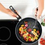 Poêle Tefal FORCE BLACK 24C Noir Aluminium Ø 24 cm