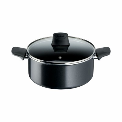 Poêle Tefal FORCE BLACK 24C Noir Aluminium