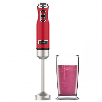 Mixeur plongeant Cecotec Power RetroRed 1200MAX 1200 W Rouge