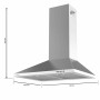 Conventional Hood Cecotec Bolero Flux PM 603500 Inox B