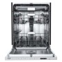 Lave-vaisselle Nodor DW6145 I PRO Acier 60 cm