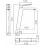 Colonne de douche Imex OC BDAR025-3OC Laiton